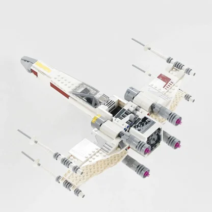 Galaxy-Space-Plane Spaceship Poe Starships Fighters Battle Aircraft Model Building Blocks Bricks Gift Boys Set Kid - Image 3