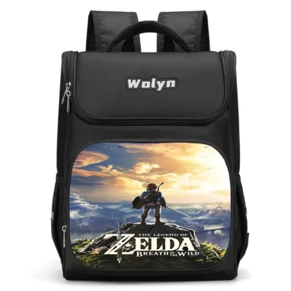 Large Child The Legends of Zeldas Backpack Boy Girls School Bag For Men Women Traveling Backpack Durable and Multi Compartmen