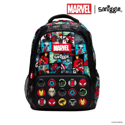 Australian Smilgle Anime Spider Man Backpack For Students Lightweight Lightweight Cute Schoolbags Meal Bags Water Cup Set Gifts - Image 6