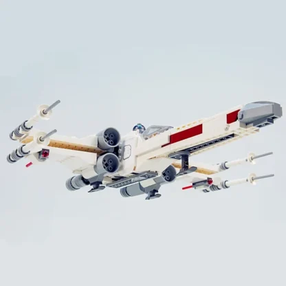 Galaxy-Space-Plane Spaceship Poe Starships Fighters Battle Aircraft Model Building Blocks Bricks Gift Boys Set Kid - Image 2