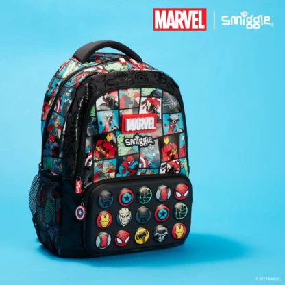 Australian Smilgle Anime Spider Man Backpack For Students Lightweight Lightweight Cute Schoolbags Meal Bags Water Cup Set Gifts - Image 3