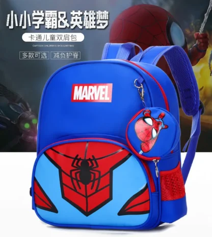 New Children School Bag Boys Girls Spider Man Cartoon Kindergarten Schoolbags Kids Orthopedic Backpacks 4-13 Year - Image 6