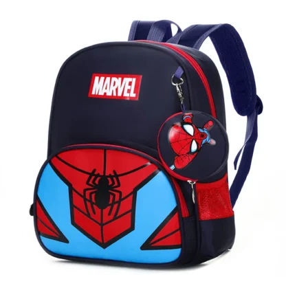 New Children School Bag Boys Girls Spider Man Cartoon Kindergarten Schoolbags Kids Orthopedic Backpacks 4-13 Year