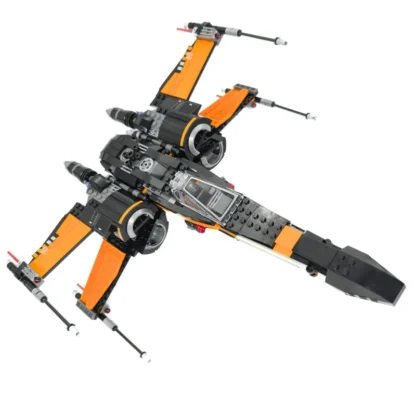 Galaxy-Battle-Fighters SpaceCraft Spaceship Aircraft SpaceShip Model Building Blocks Bricks Birthday Gift Boys Set