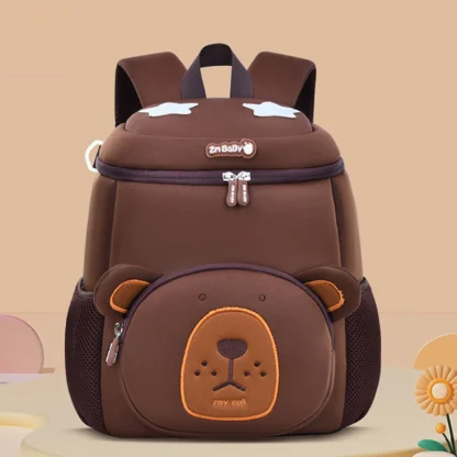 Kindergarten Kids School Backpacks Cartoon 3D Cat Book Bag Light Weight Student Boys Lion School Bags Mochilas Para Estudiantes - Image 6