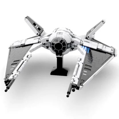 MOC Star Movie Spaceship Imperial TIE Stingray SR X2 and TIE Harpoon Starfighters Sets Building Blocks Kid Toys Christmas Gift - Image 4