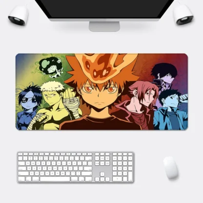 Anime Katekyo Hitman Reborn Mousepad HD Printing Computer Gamers Locking Edge Non-slip Mouse Pad XXL90x40cm Keyboard PC Desk Pad - Image 4