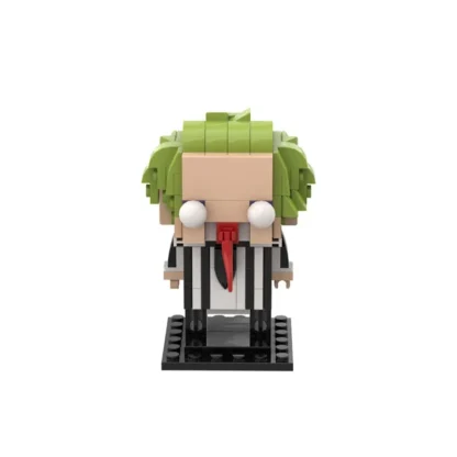 MOC Beetlejuice BrickheadZ Model Building Blocks Horror Movie Exorcist Action Figure Assembled Brick Toy Creative Children's Gif - Image 2