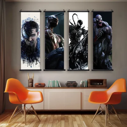 The Avengers Movie Hanging Scroll Poster Venom Wall Artwork HD Canvas Painting Print Home Decoration Decor Marvel Wallpaper Gift - Image 5