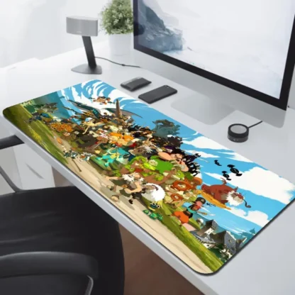 Dofus Large Gaming Mouse Pad Computer Mousepad PC Gamer Laptop Mouse Mat Office Mausepad Silicone Carpet Keyboard Mat Desk Pad - Image 2