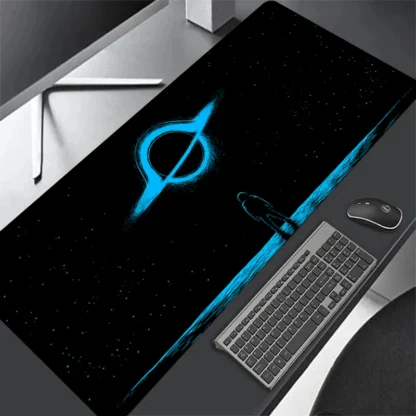 Universe Mouse Pad Gaming Astronaut Mousepad Keyboard Mats Space Desk Pads XXL 80x30cm Deskmat For Computer Mousepads Big Carpet - Image 4