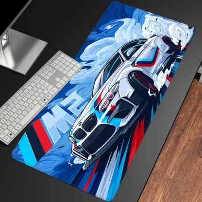 Rally Sports GTR Race Car Mousepad HD Printing Computer Gamers Locking Edge Non-slip Mouse Pad XXL90x40cm Keyboard PC Desk Pad - Image 3