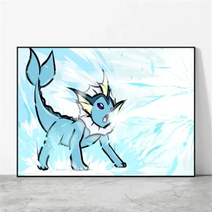 Canvas Wall Art Pokemon Umbreon Modern Home Kid Action Figures Birthday Gifts Children's Bedroom Decor Modular Painting Picture - Image 2