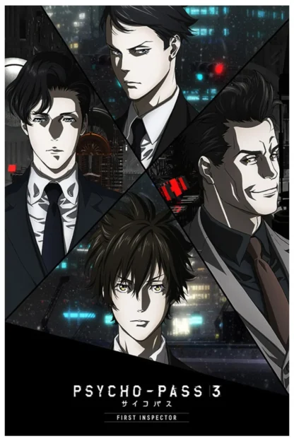 Psycho Pass Poster Anime Cartoon Figure TV animation poster Aesthetics Vintage Wall Art Kawaii Room Decor Manga Home Decoration - Image 2