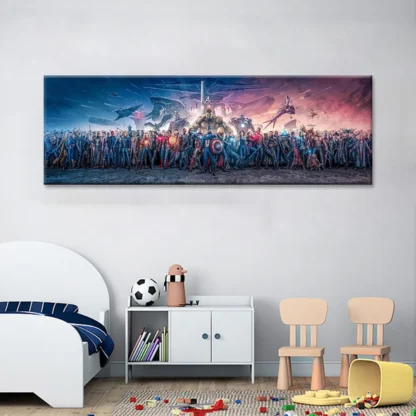 MINISO Poster Marvel Heroes Collection Canvas Wall Art Print Mural Movie Poster Home Decor Birthday Christmas Gift - Image 2