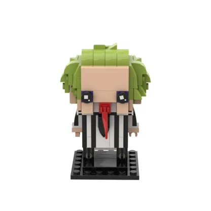 MOC Horror Movie Beetlejuice BrickheadZ Model Building Blocks Exorcist Minifigures Assembled Brick Toy Halloween Design Gift - Image 3