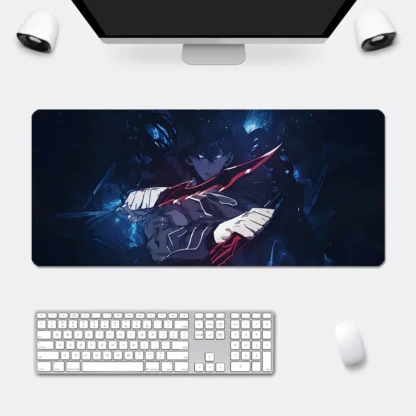 Comics Solo Levelings Anime Mousepad HD Printing Computer Gamers Locking Edge Non-slip Mouse Pad XXL90x40cm Keyboard PC Desk Pad - Image 6