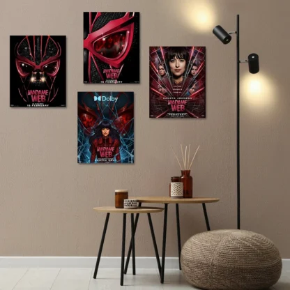 Marvel Movie Madame Web Canvas Poster Film Figure Painting Living Room Home Wall Decor Mural Children's Gift Frameless Cuadros - Image 4