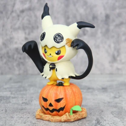 New Pokemon Pikachu Halloween Model Ornaments Toy Anime Figures Mimikyu Cool Cosplay Action Peripherals Toy Christmas Gift - Image 2