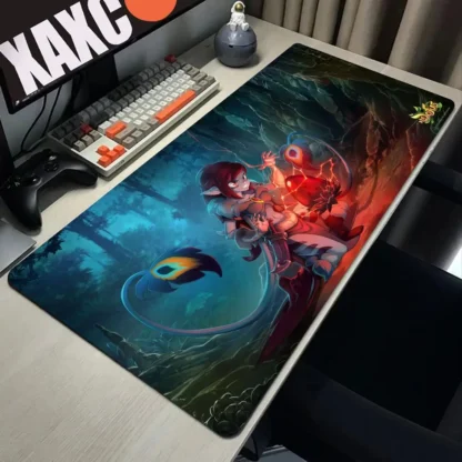 Dofus Large Gaming Mouse Pad Computer Mousepad PC Gamer Laptop Mouse Mat Office Mausepad Silicone Carpet Keyboard Mat Desk Pad