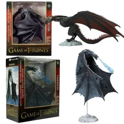 Macfarlane's Game of Thrones Dragon Mother Night King Ice Dragon Viserion Black Dragon Drogon Can Do A Model and Display A Gift