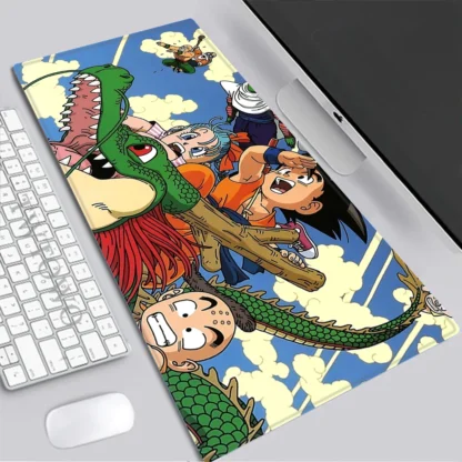 Anime Balls Goku D-dragons Mousepad HD Printing Computer Gamers Locking Edge Non-slip Mouse Pad XXL90x40cm Keyboard PC Desk Pad - Image 2