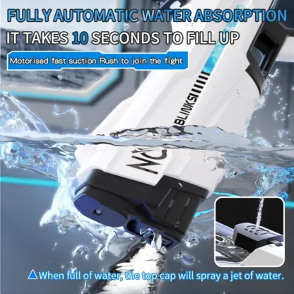 Electric Water Gun Toys for Kids Extra Large High-pressure Strong Automatic Water Spray Summer Outdoor Beach Children's Toy Gift - Image 2