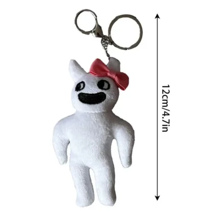 6pcs Garden BanBan Plush Keychains Monsters Doll Charm Key Chain Plush Toy Women Bag Pendant Car Key Ring Children Birthday Gift - Image 5