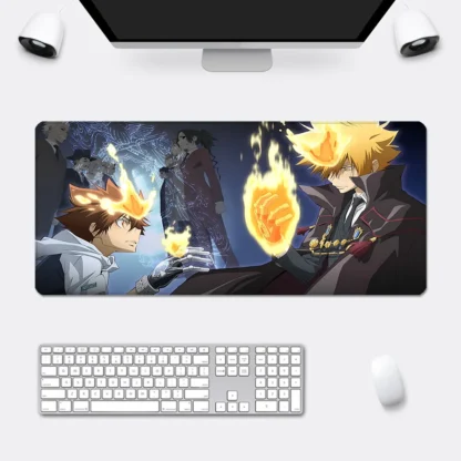 Anime Katekyo Hitman Reborn Mousepad HD Printing Computer Gamers Locking Edge Non-slip Mouse Pad XXL90x40cm Keyboard PC Desk Pad - Image 5