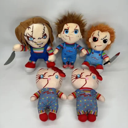 Chucky Scary Halloween Toys Terrifying Toy Collectible Decorative Ornament Toy For Children Birthday Gift Individualized Doll