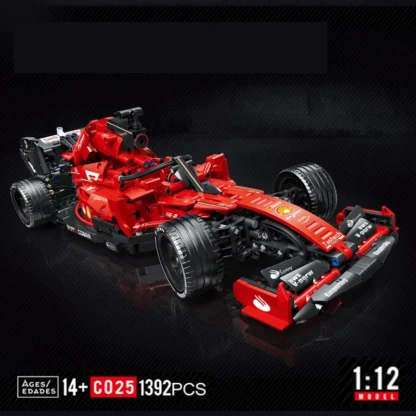 High-tech Building Blocks F1 Formula 1 Remote Control Super Racing Car Moc Bricks RC Technical Model Toy Creative Expert 1089pcs - Image 2