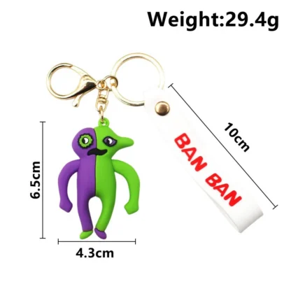 Garden Of Banban Plush Toy Keychain Charm Key Chains Women Bag Pendant Car llaveros Children Birthday Gift Wholesale 10PCS/Lot - Image 6