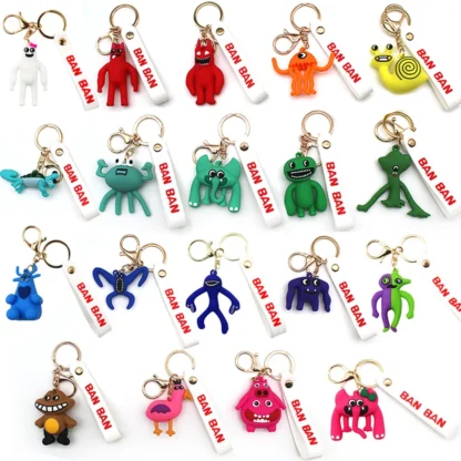 Garden Of Banban Plush Toy Keychain Charm Key Chains Women Bag Pendant Car llaveros Children Birthday Gift Wholesale 10PCS/Lot