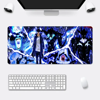 Comics Solo Levelings Anime Mousepad HD Printing Computer Gamers Locking Edge Non-slip Mouse Pad XXL90x40cm Keyboard PC Desk Pad - Image 3