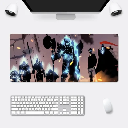 Comics Solo Levelings Anime Mousepad HD Printing Computer Gamers Locking Edge Non-slip Mouse Pad XXL90x40cm Keyboard PC Desk Pad - Image 4