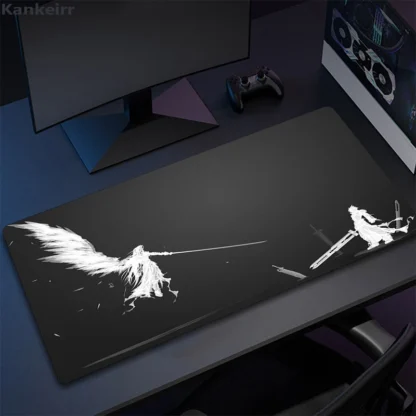 F-Final Fantasy Mouse Pad Gamer XL Large New Mousepad XXL keyboard pad Desk Mats Office Carpet Soft Computer Desktop Mouse Pad