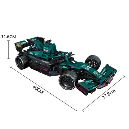 High-tech Building Blocks F1 Formula 1 Remote Control Super Racing Car Moc Bricks RC Technical Model Toy Creative Expert 1089pcs - Image 6