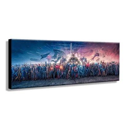 MINISO Poster Marvel Heroes Collection Canvas Wall Art Print Mural Movie Poster Home Decor Birthday Christmas Gift - Image 4