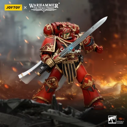 Warhammer 40k Figures Blood Angels Legion Praetor with Paragon Blade Action Figure V4 Legion Model Toy Kids Gifts