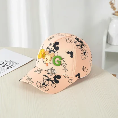 Disney Mickey Mouse Children Cap Cartoon Peaked cap Baseball Caps Bucket Hat Cute Girls Boys Hip Hop Fashion Outdoor Sunhat Cap - Image 6