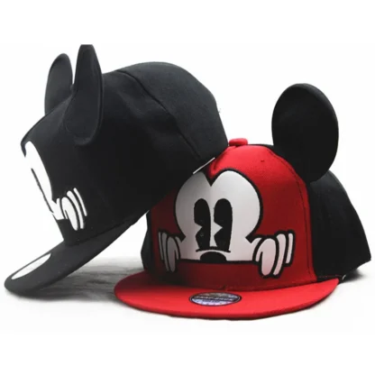 Disney Mouse Mickey Kids Hat Boy Girl Baseball Caps Mickey Minnie Mouse Cartoon Fashion Baby Caps for Baby Summer Hat - Image 4