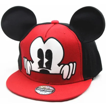 Disney Mouse Mickey Kids Hat Boy Girl Baseball Caps Mickey Minnie Mouse Cartoon Fashion Baby Caps for Baby Summer Hat - Image 6