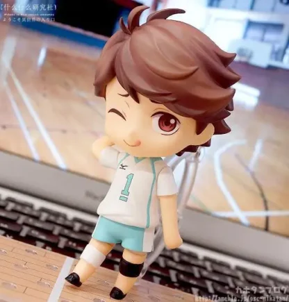 NEW hot 10cm Haikyuu Second Season Oikawa Tooru 563 action figure toys collection Christmas gift doll - Image 3