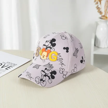 Disney Mickey Mouse Children Cap Cartoon Peaked cap Baseball Caps Bucket Hat Cute Girls Boys Hip Hop Fashion Outdoor Sunhat Cap - Image 5