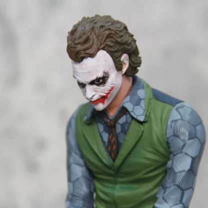 In Stock Dc Joker Heath Ledger Suicide Team Handmade Boutique Large Decoration Desktop Scene Model Mask Sitting Posture Gifts - Image 2