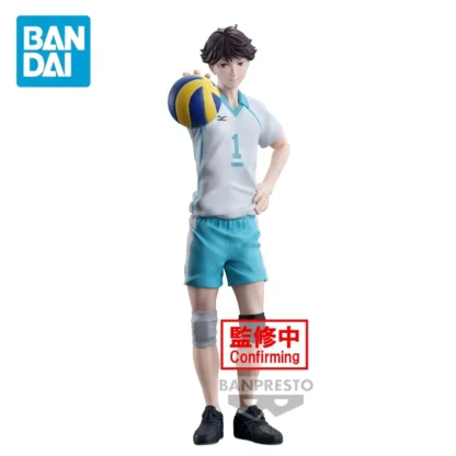 Original BANPRESTO Haikyuu!! Oikawa Tooru Anime Figure Toys PVC Model Collector Action Figurine Birthday Gift