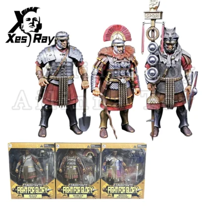 XesRay Fight For Glory 1/12 7inch Action Figure Combatants Wave 4 Roman Trio Anime Model For Gift - Image 5