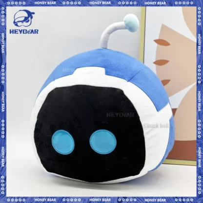 30cm Astro Bot Plush Fun Blue Robot Plush Pillow Soft Cute Cartoon Halloween Gift Action Figure Desk Decoration Boy Birthday Toy