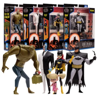 Mcfarlane Toy The New Batman Adventures Two-Face Killer Croc & Baby Doll Batgirl 18cm Action Figure Model DC Multiverse Toys 1