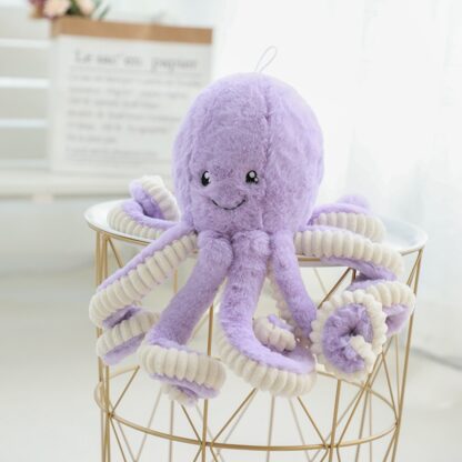 Lovely Simulation Octopus Pendant Plush Stuffed Toy Soft Animal Home Accessories Cute Doll Children Gifts - Image 5